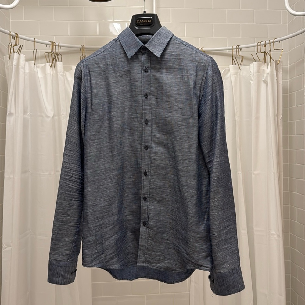 Tiger of Sweden - “Steel Shirt” (Linen and Cotton)